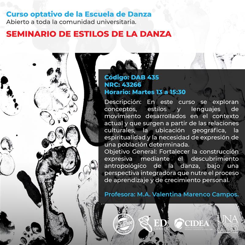 Seminario de Estilos de la Danza